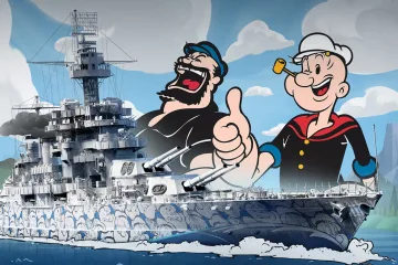 Попай появится в World of Warships