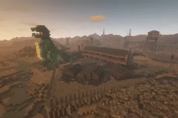 Моддеры полностью воссоздали мир Fallout: New Vegas в Minecraft