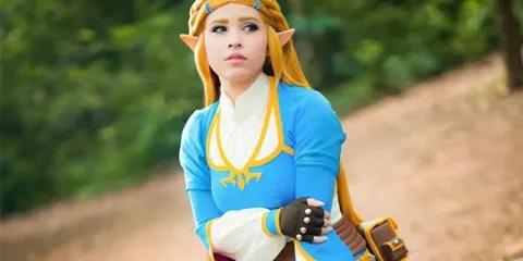 Косплей принцессы Зельды прямиком из Breath Of The Wild