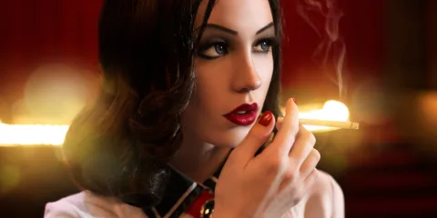 Косплей Bioshock, похоронен в море