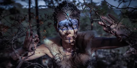 Hellblade: косплей Сенуа