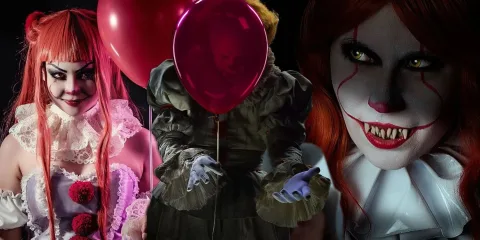 Лучший женский косплей Пеннивайза из «Оно»