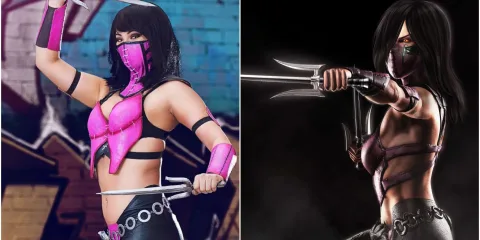 Лучший косплей Милины из Mortal Kombat