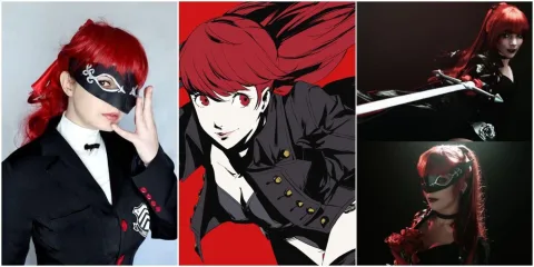 Лучший косплей Касуми из Persona 5 Royal
