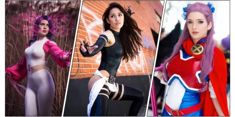 Лучший косплей на Псайлок из Marvel