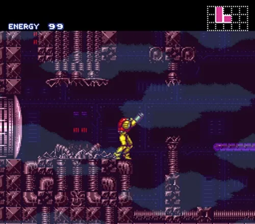 Super Metroid – Приземление на Зебес