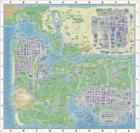 GTA 6 будет содержать три культовых города этой вселенной
