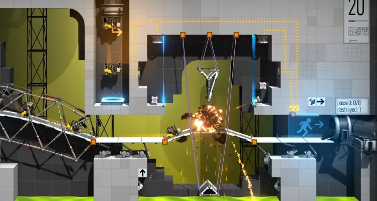 Обзор Bridge Constructor Portal