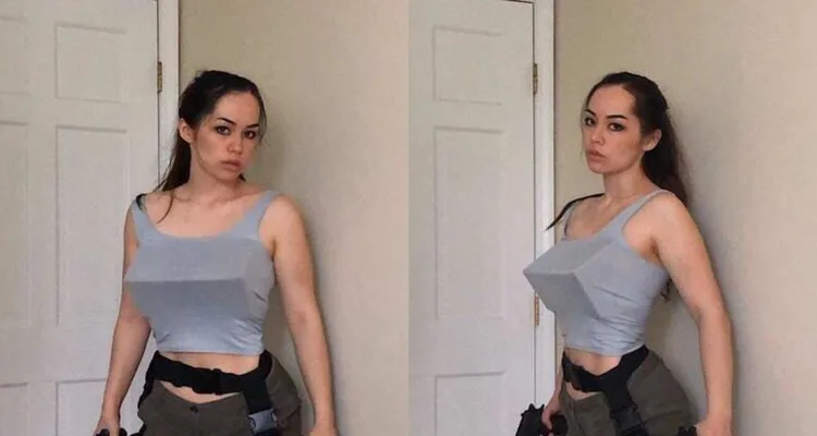 Достоверный косплей из Tomb Raider
