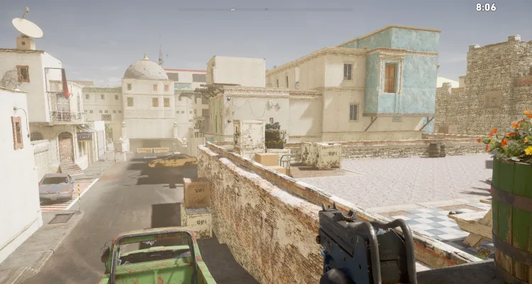 Вы можете играть на de_dust2 в Far Cry Arcade