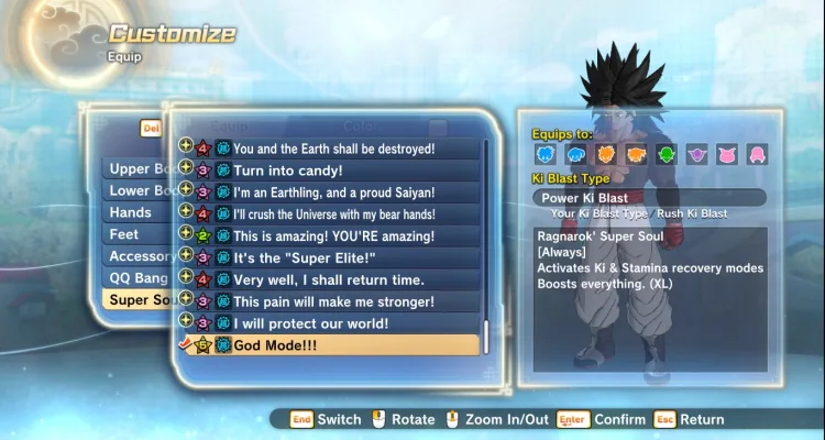 Dragon Ball Xenoverse 2 Darklord’s Super Soul