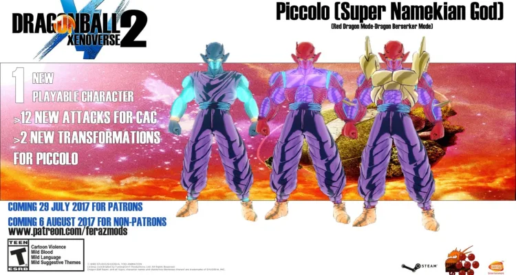 Dragon Ball Xenoverse 2 Piccolo