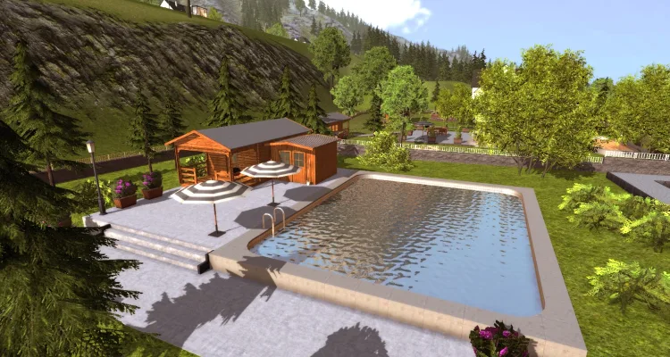Construction Simulator 2015 Swimming Pool