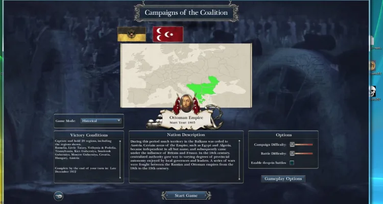 Napoleon: Total War Austria, Ottoman Empire