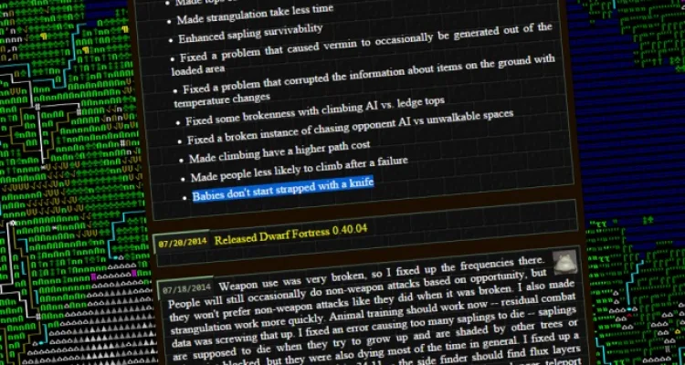 Самые смешные обновления Dwarf Fortress