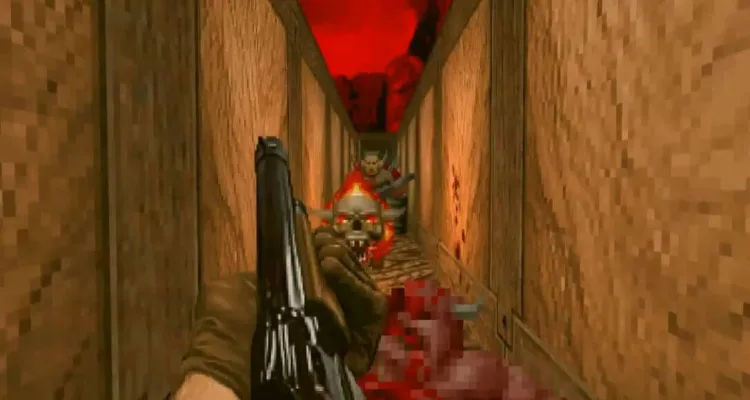 Мод для Doom превращает игру в один бесконечный коридор