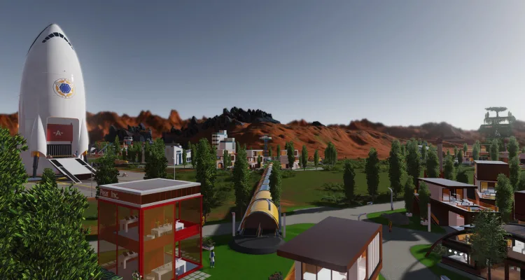 Отправьте своих гусей на Марс в новом дополнении Green Planet для игры Surviving Mars