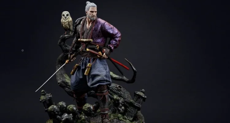 Заработал магазин CD Projekt Red, продемонстрировал статую Ронина - Геральта
