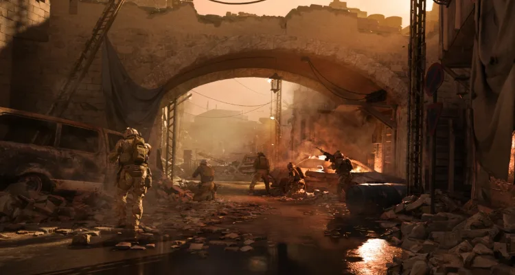 CoD Modern Warfare - союзники будут активно реагировать на наши действия