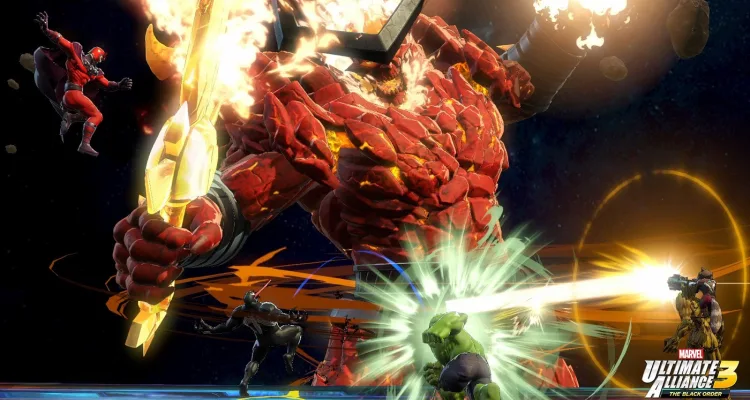 Marvel Ultimate Alliance 3 - герои против Таноса в новом трейлере