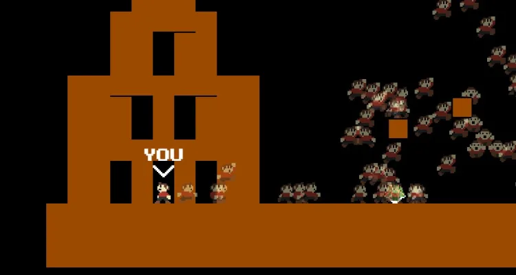 Super Mario Bros battle royale удалённый за нарушение авторских прав теперь называется Infringio Royale