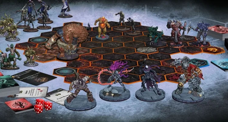 Darksiders: Forbidden Land - всадники Апокалипсиса в настольной игре