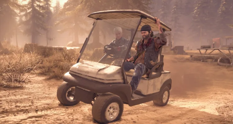 Новое обновление в Days Gone позволит водить гольф-кар
