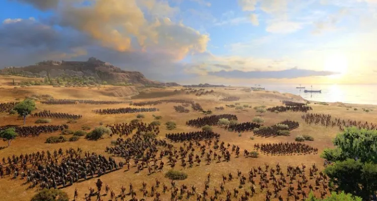 Total War Saga: Troy - выпущен трейлер, демонстрирующий карту мира