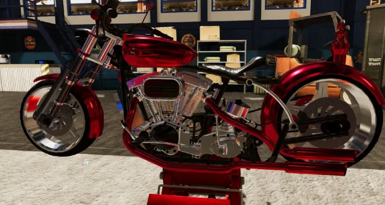 Состоялась премьера Biker Garage: Mechanic Simulator