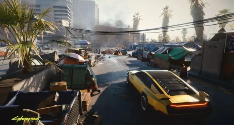 Поклонники Cyberpunk 2077 проследили маршрут, представленный в трейлере
