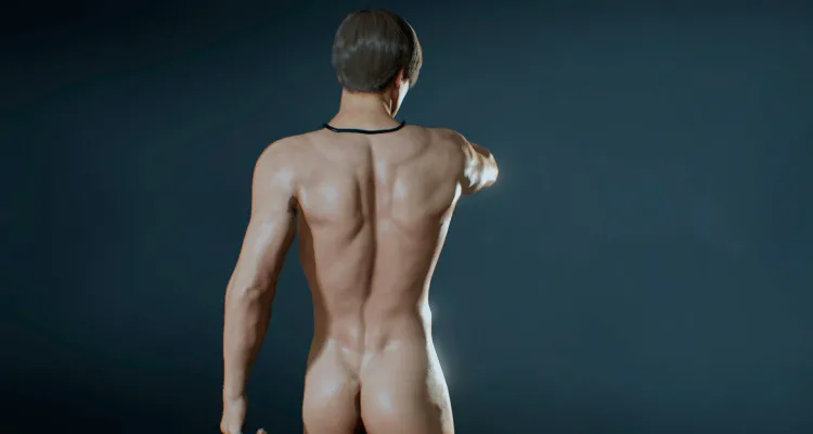Мод Male Nude для Resident Evil 2 Remake
