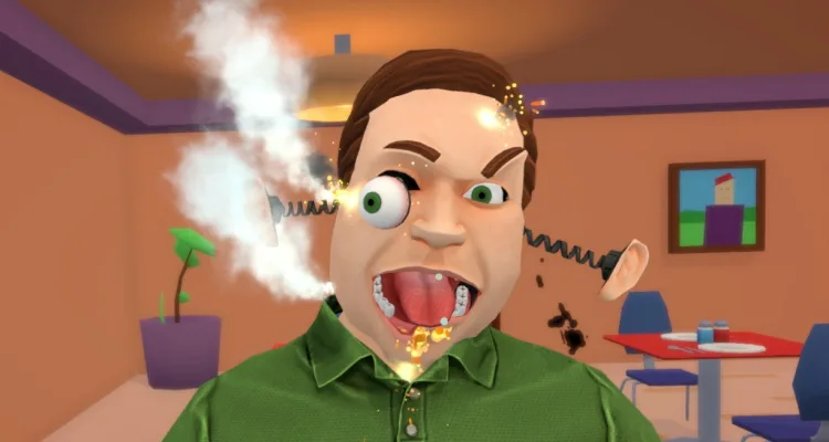 Speaking Simulator это игра про андроида с тревожным расстройством, который пытается казаться человеком