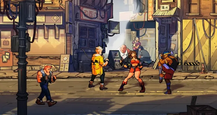 Streets of Rage 4 - демонстрация графического стиля игры