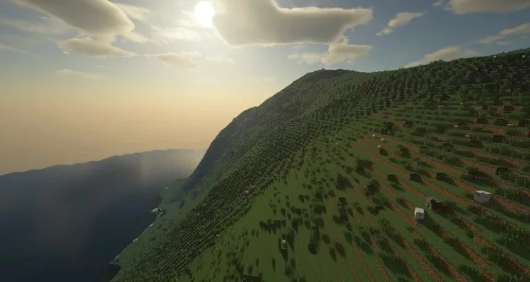 Поклонник Minecraft воссоздал Землю в масштабе 1:1