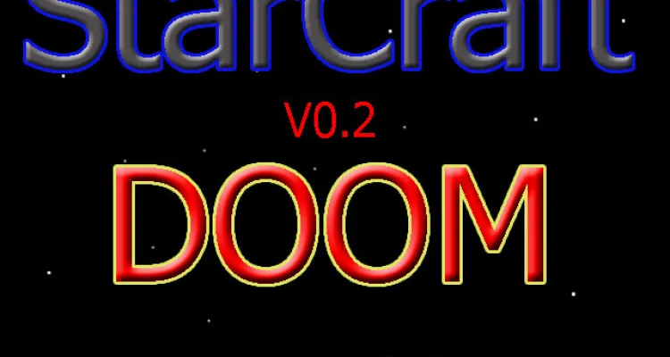 Юниты StarCraft вместо монстров в Doom