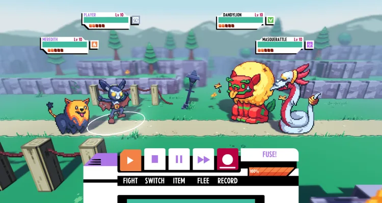 Cassette Beasts - новая игра в жанре RPG, напоминающая Pokemon Fusion