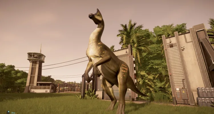 Как открыть олоротитана в Jurassic World Evolution