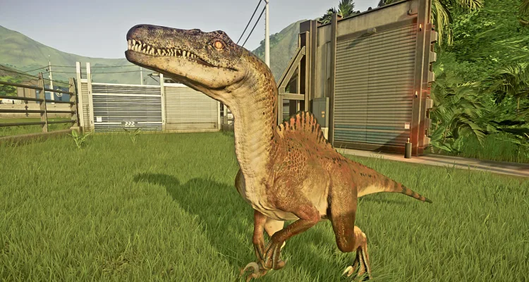 Как открыть спинораптора в Jurassic World Evolution