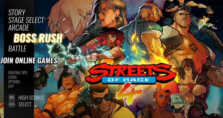 Как открыть режим «Бой с боссами» в Streets of Rage 4
