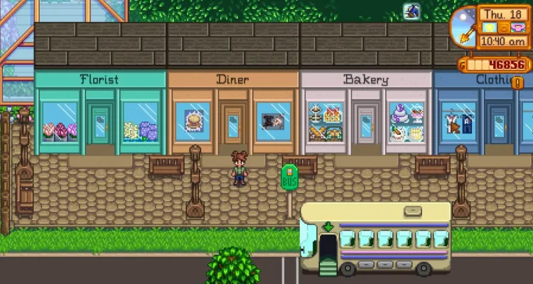 Мод для Stardew Valley добавляет шесть новых милых магазинов в основную игру