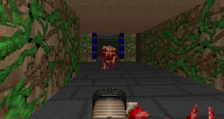 В Minecraft запустили Doom