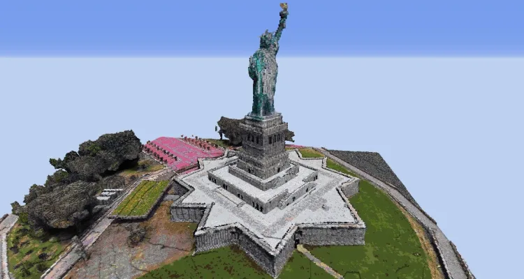 Поклонник Minecraft нашёл лёгкий способ создавать локации на основе реальных прототипов