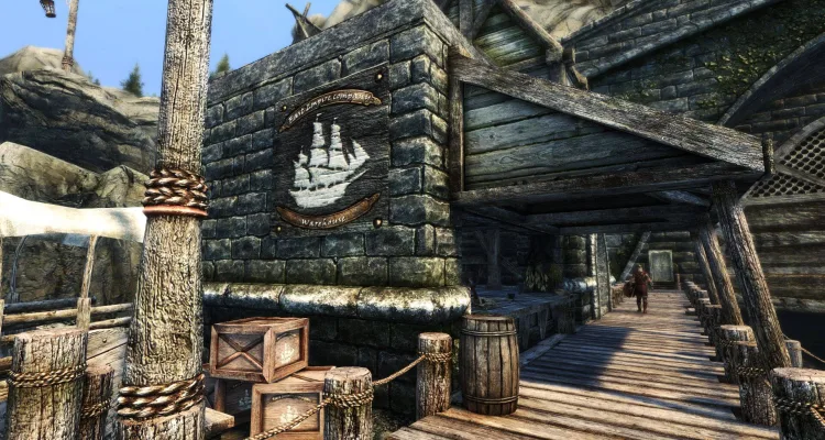 Мод для Skyrim изменяет все текстуры архитектуры