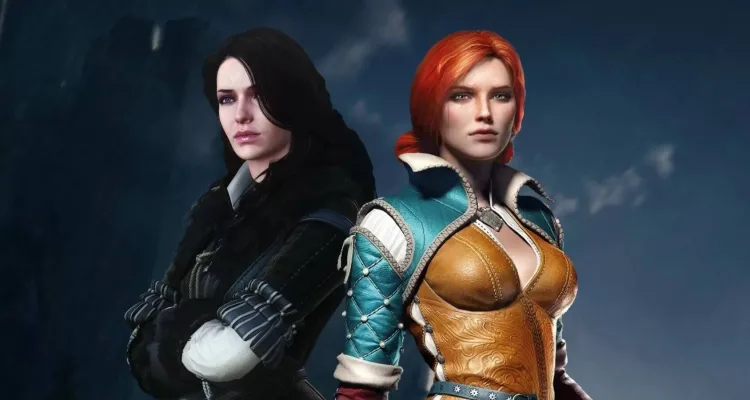 Мод для Monster Hunter World, добавляющий Трисс Меригольд и Йеннифер