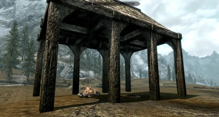 Мод для Skyrim, позволяющий строить города