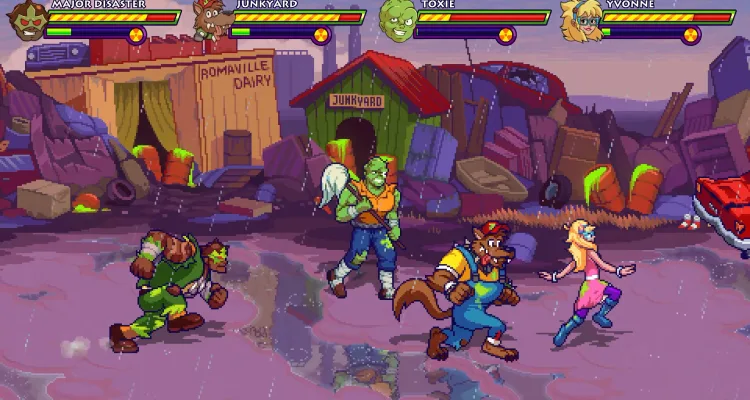 32 года спустя у Toxic Crusaders появится новый проект в жанре beat 'em up