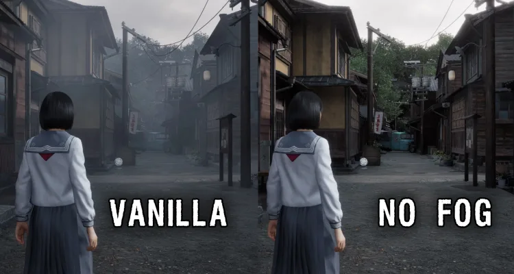 Мододел Silent Hill f уже удалил весь туман из игры и превратил Эбисугаоку в райский курорт