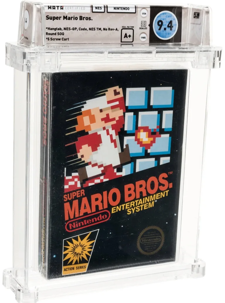 Редкую копию Super Mario продали на аукционе за 114 000 долларов