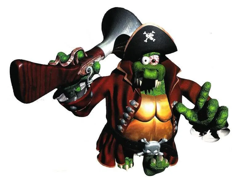 2. K. Rool – франшиза Donkey Kong Country