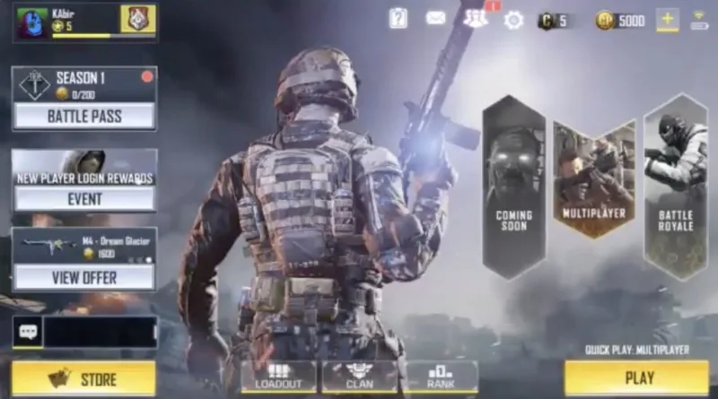 Call of Duty Mobile будет иметь режимы Battle Royale и Zombie